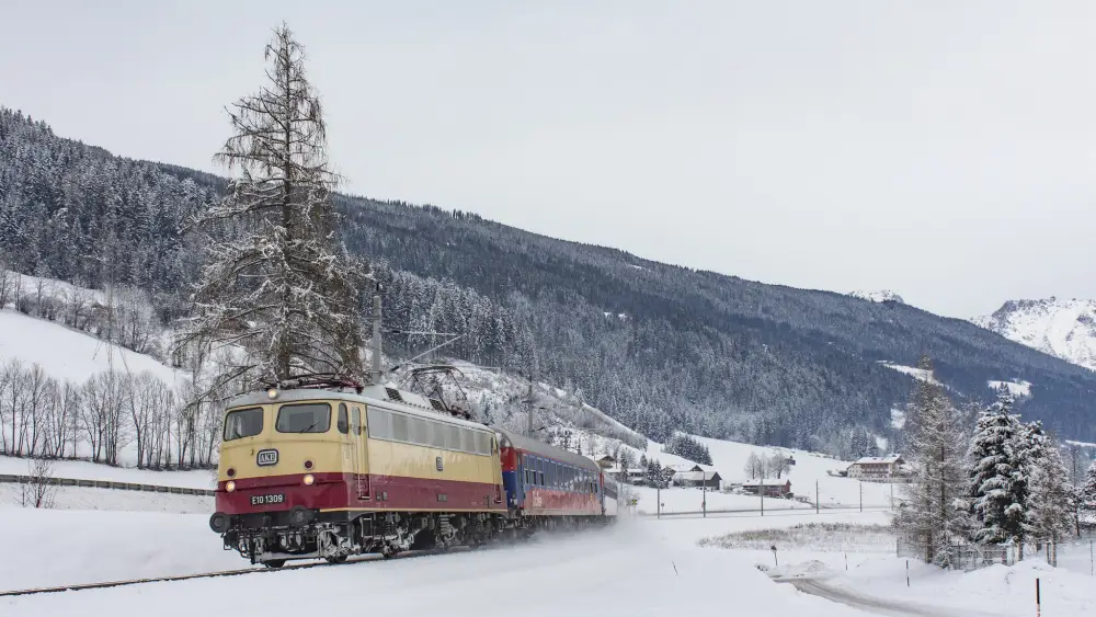 Trein wintersport Oostenrijk - Alpen Express Oostenrijk
