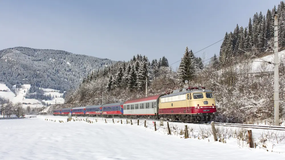 Trein wintersport Oostenrijk - Alpen Express Oostenrijk