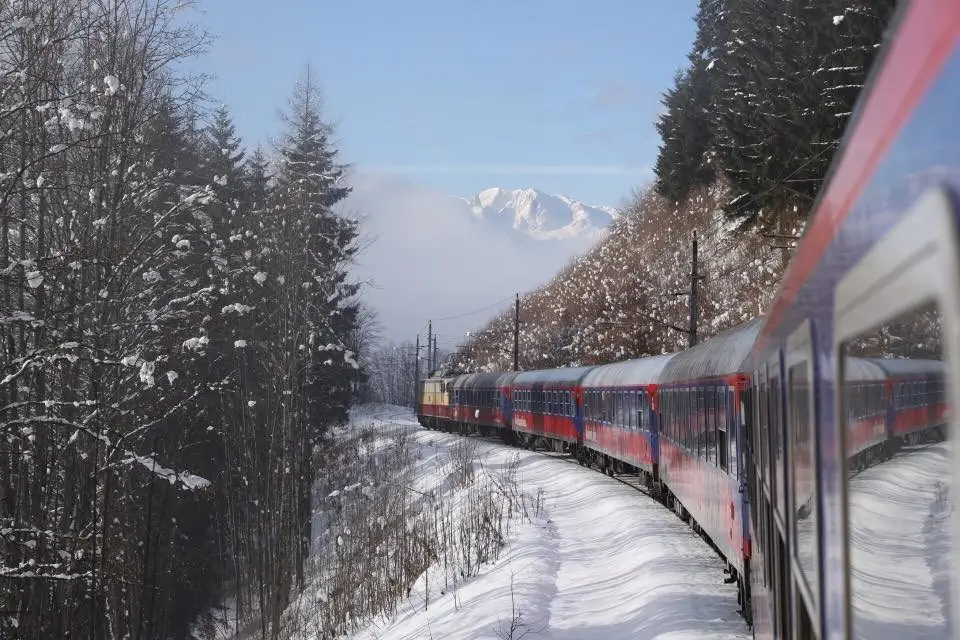 Trein wintersport Oostenrijk - Alpen Express Oostenrijk