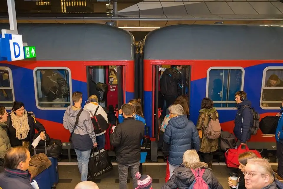 Trein wintersport Oostenrijk - Alpen Express Oostenrijk