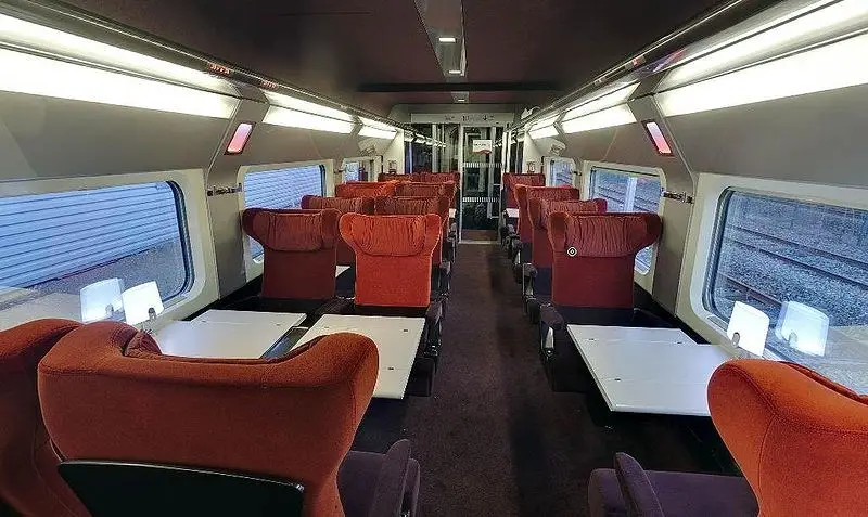 Trein Frankrijk Winter