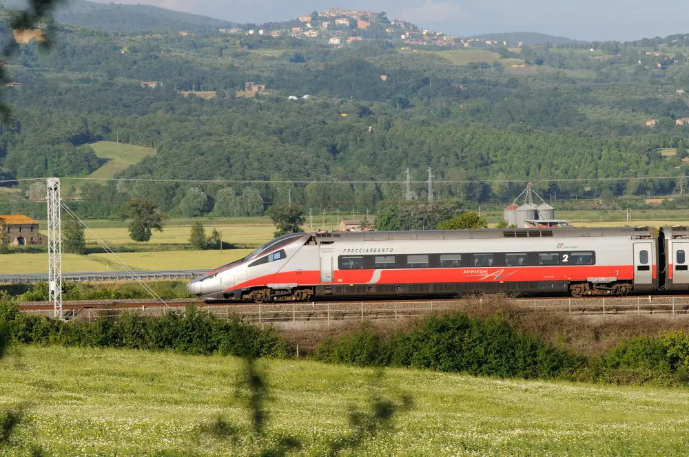 Italie per trein