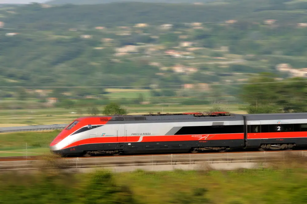 Italie per trein