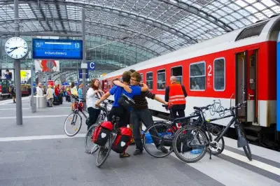 Trein en fiets Duitsland