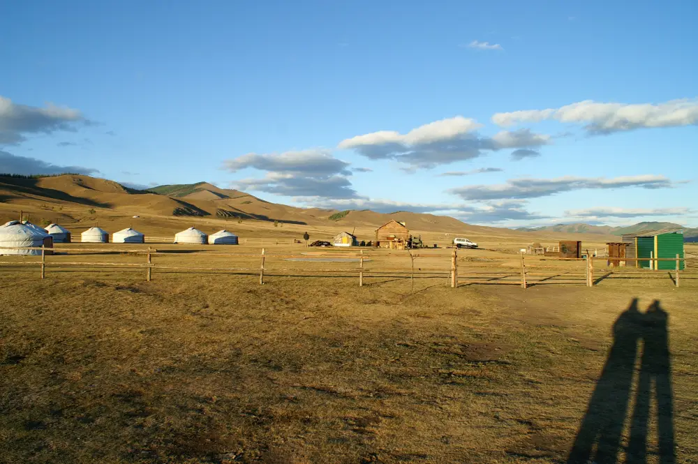 Gert tents Mongolia - Bert