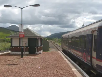 UK Train - Small station