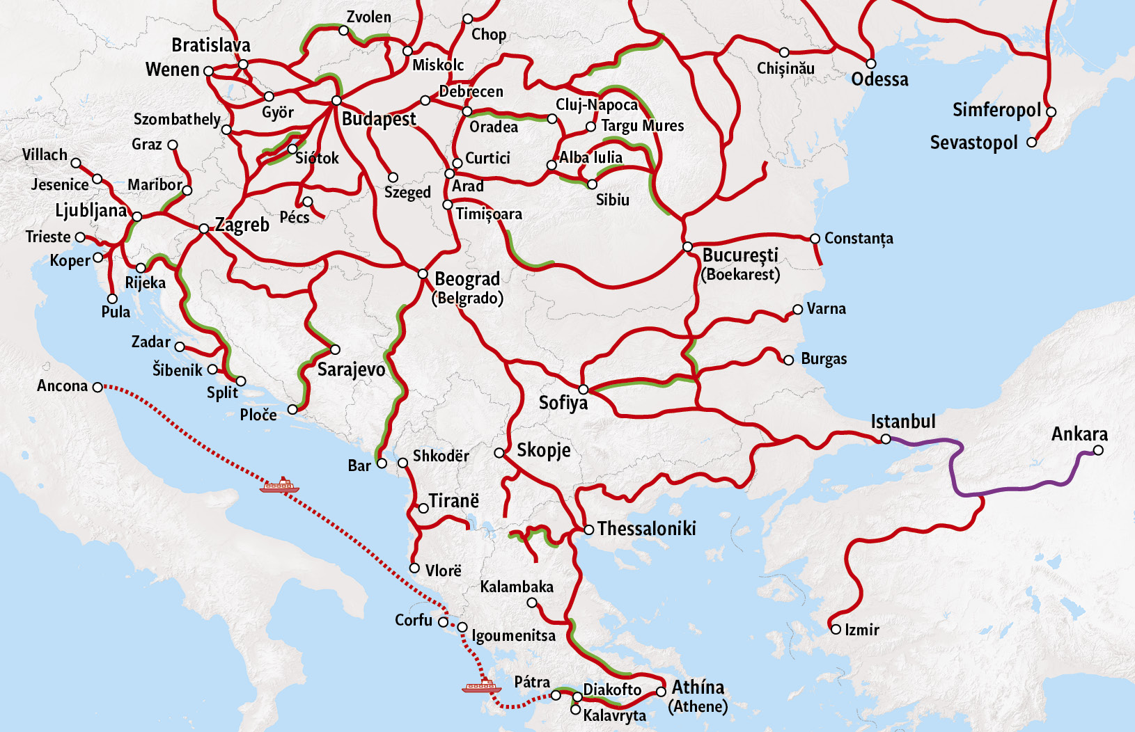 Map - Southeastern Europe
