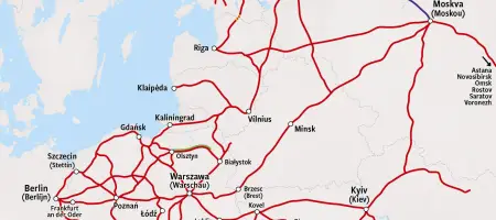 Map - Eastern Europe