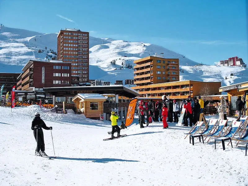 Vakantie La Plagne   trein en hotel   App. La Plagne Centre
