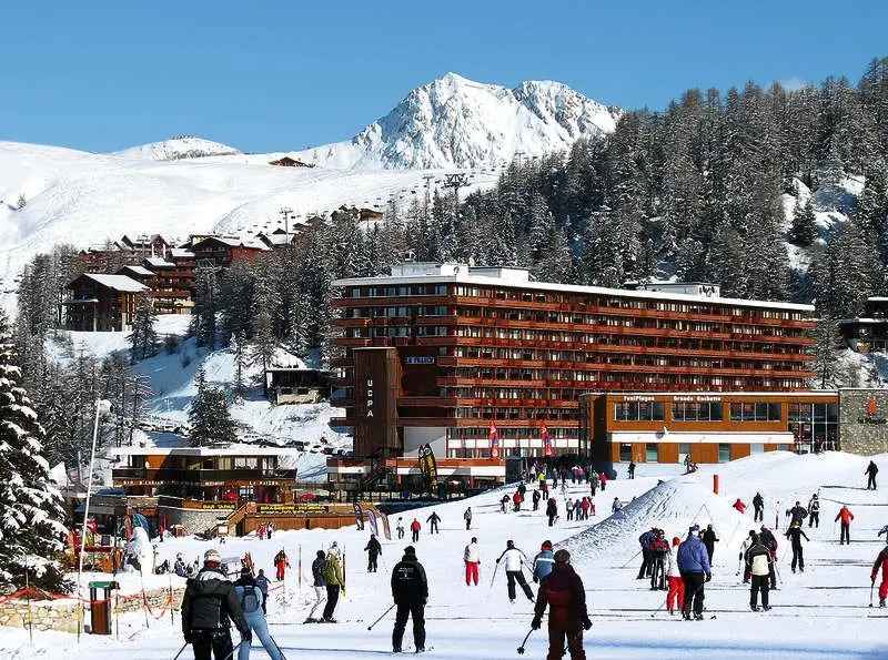Vakantie La Plagne   trein en hotel   App. La Plagne Centre