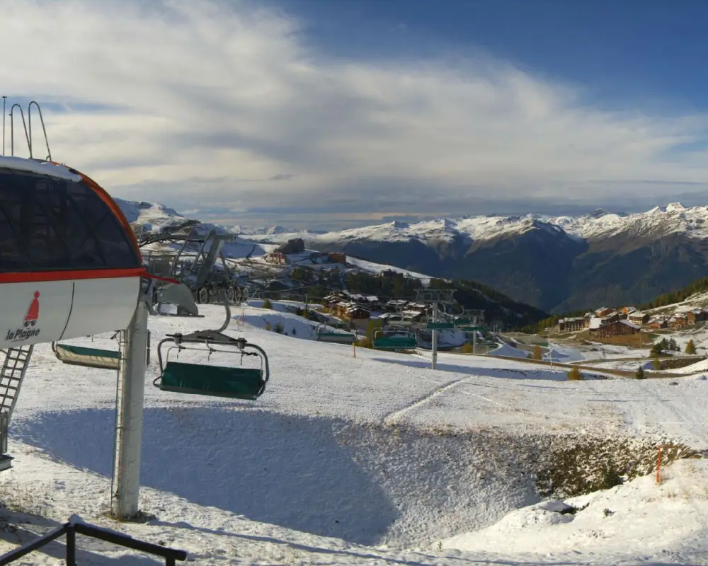 Vakantie La Plagne   trein en hotel   App. La Plagne Centre