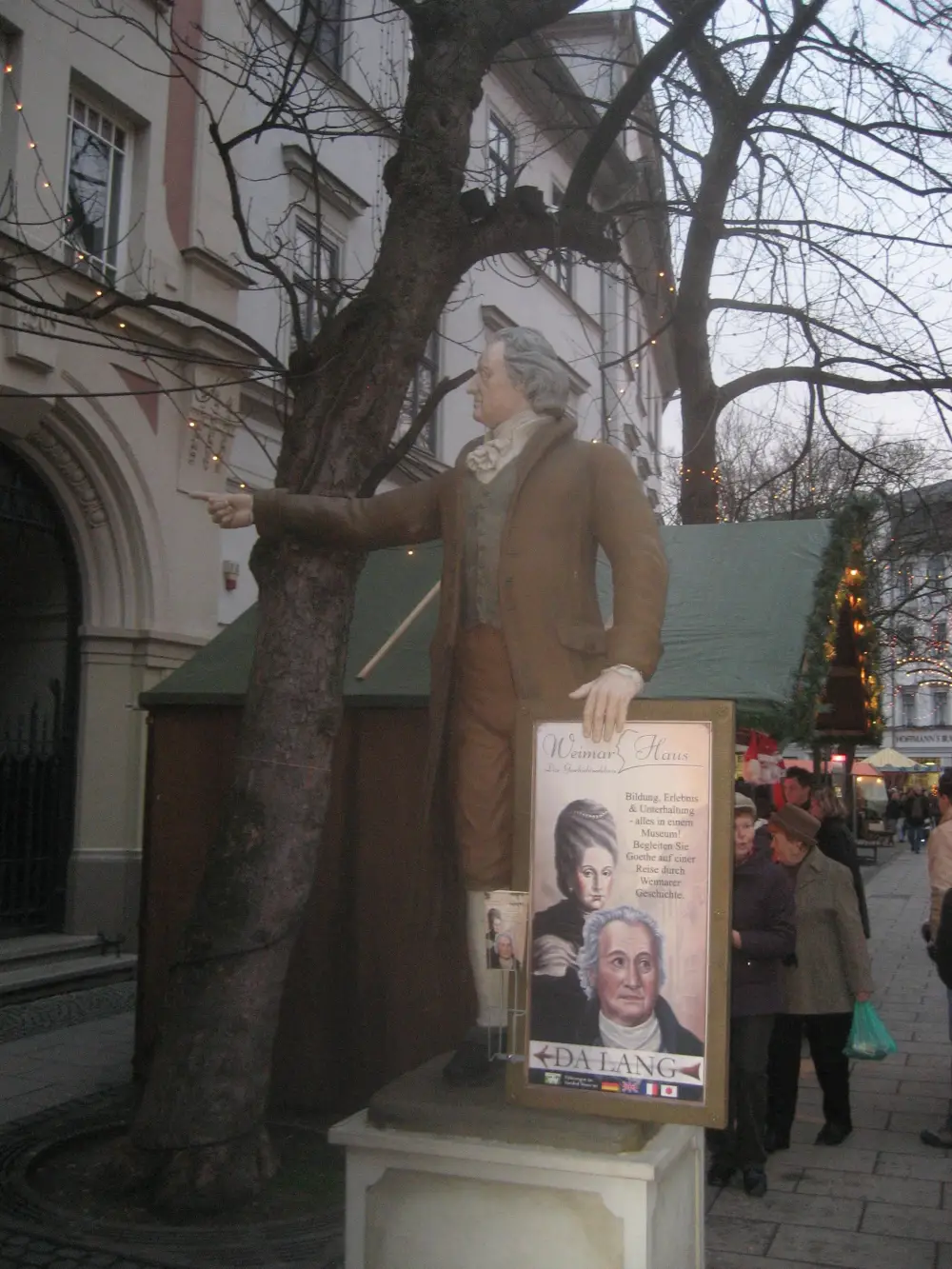 Vakantie Thüringen - Trein en Hotel - Weimar Augusta