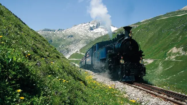 Furka Bahn - Small passage 