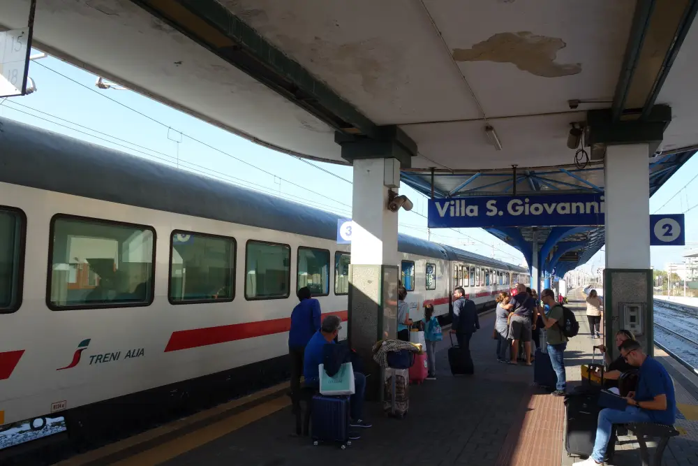 Treinstation Villa S. Giovanni