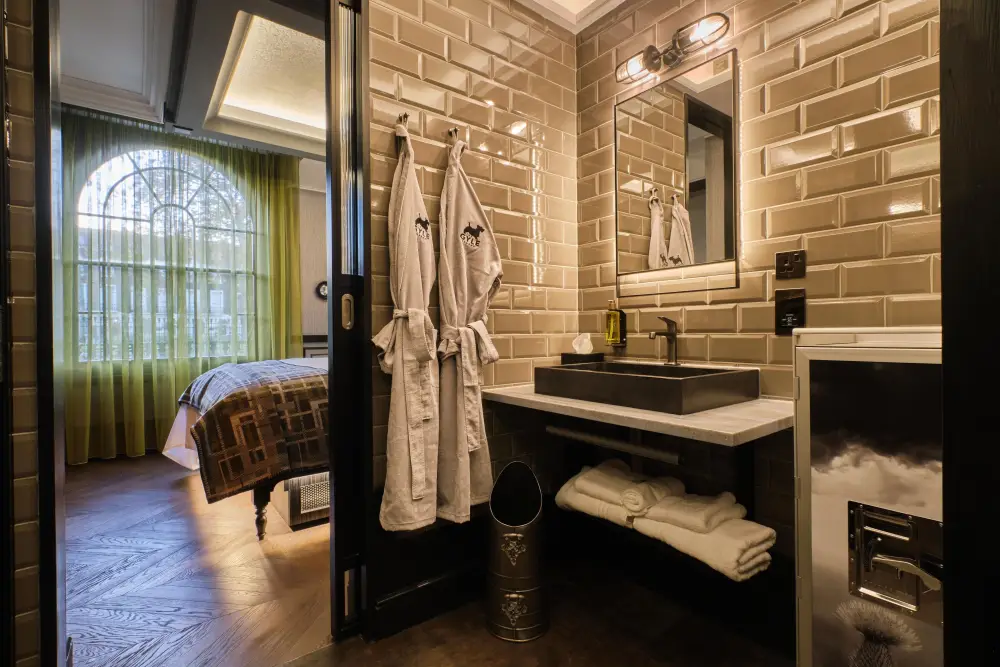 The Gyle**** | Badkamer | Stedentrip Londen - Trein en Hotel