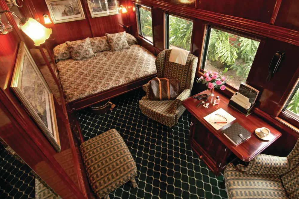 Rovos Rail: Copper Trail Victoria Falls - Lobito / Royal suite