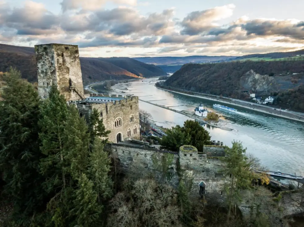 Burg Gutenfels, Kaub | Treinvakantie Duitsland