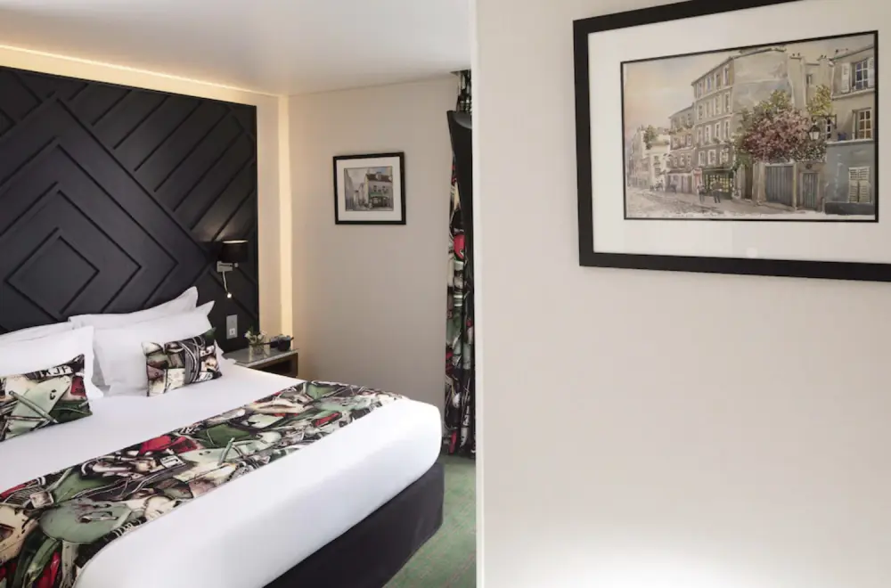 Hotel Des Arts Paris Montmartre | Stedentrip Parijs, trein en hotel, kamer