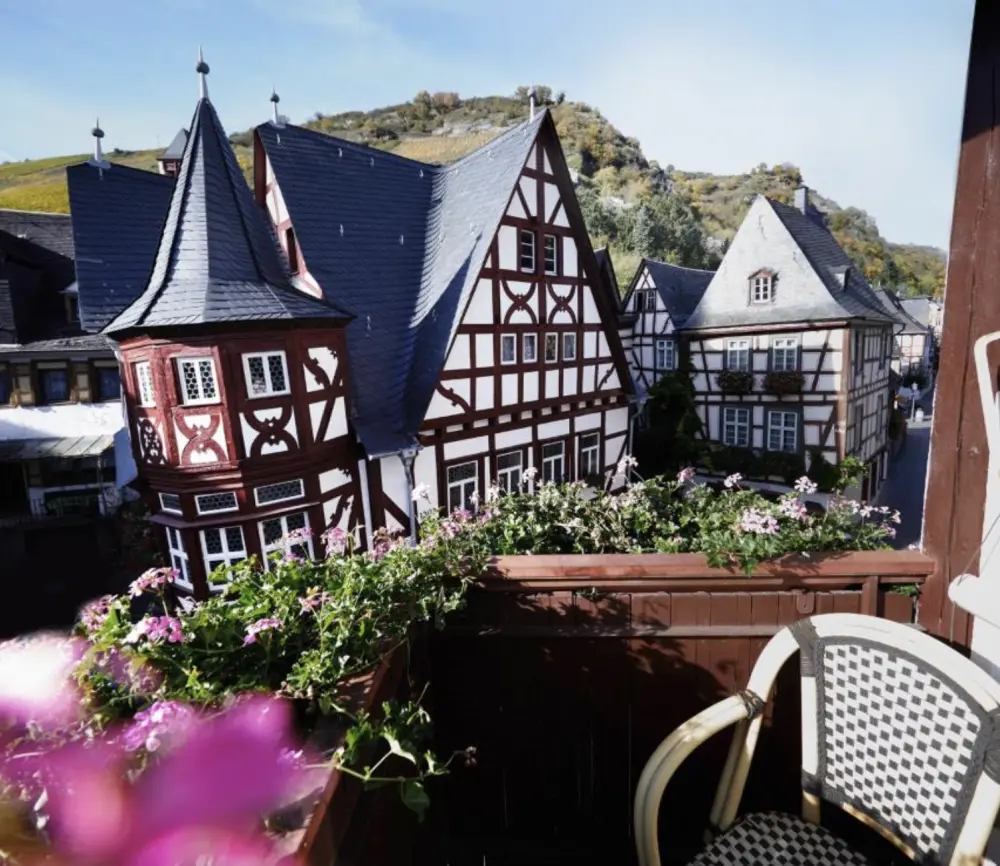 Am Markt Hotel, Bacharach | Treinvakantie Duitsland