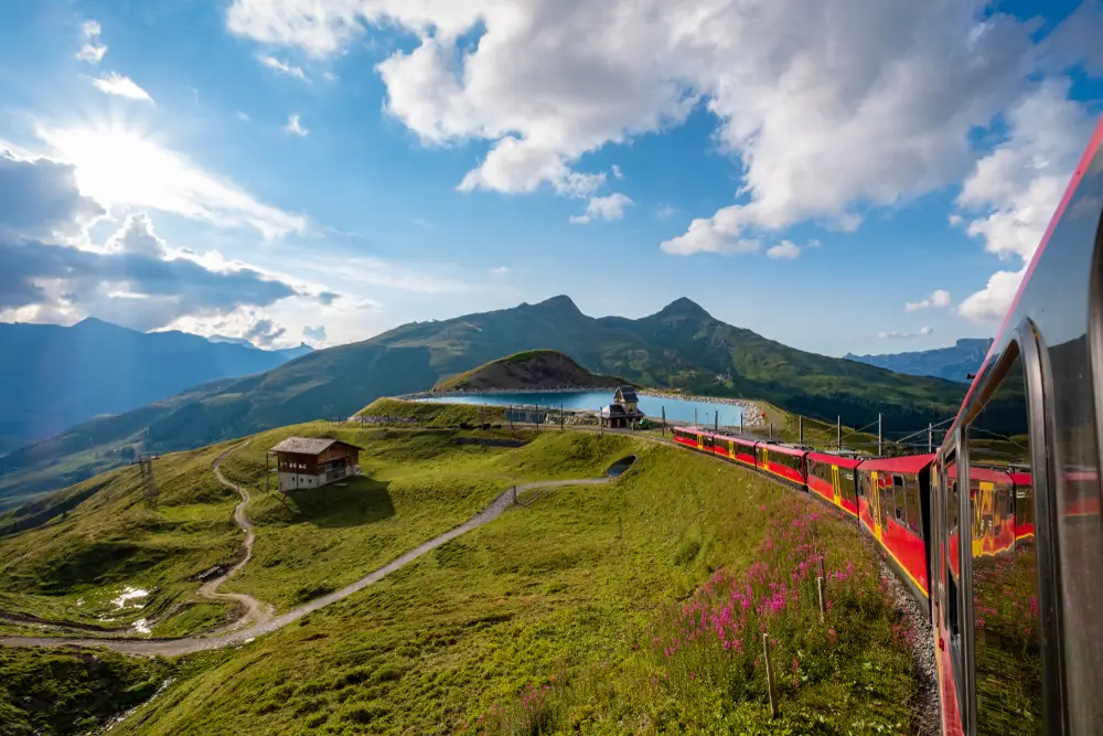 Jungfrau | Trein zomer