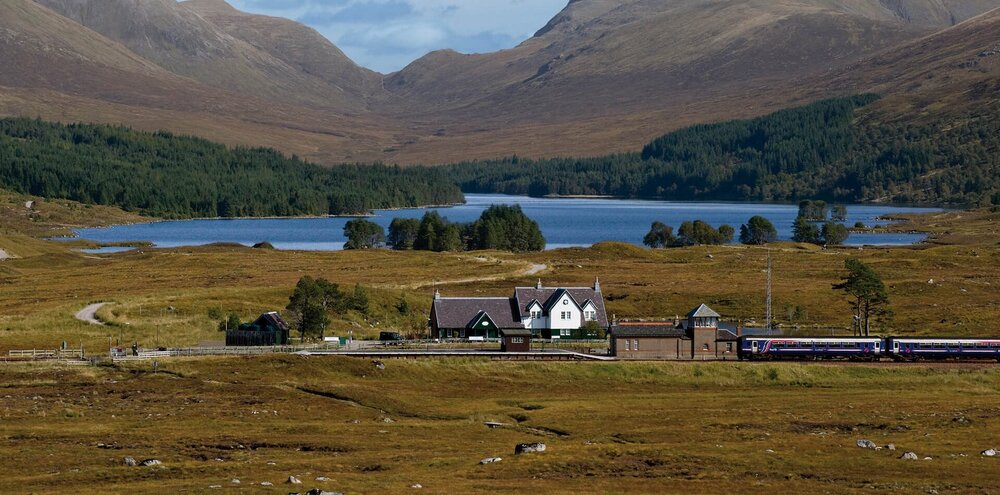 Treinvakantie Schotland | Corrour Station Alleen per trein bereikbaar