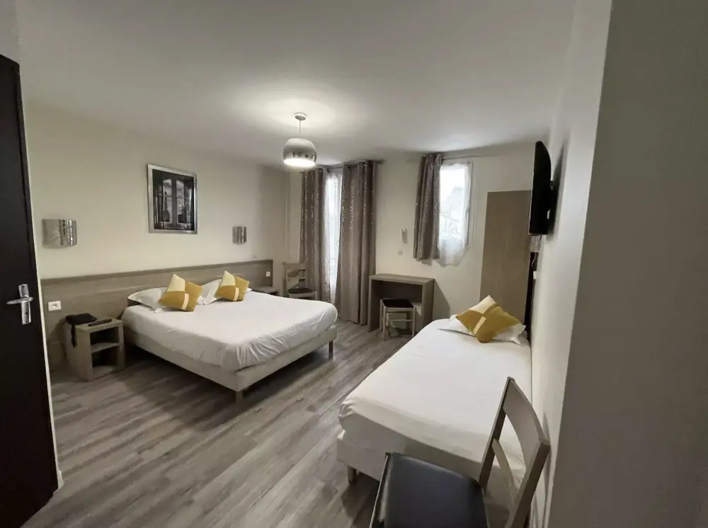 Hotel de Belfort Kamer | Stedentrip Parijs - Trein en Hotel 