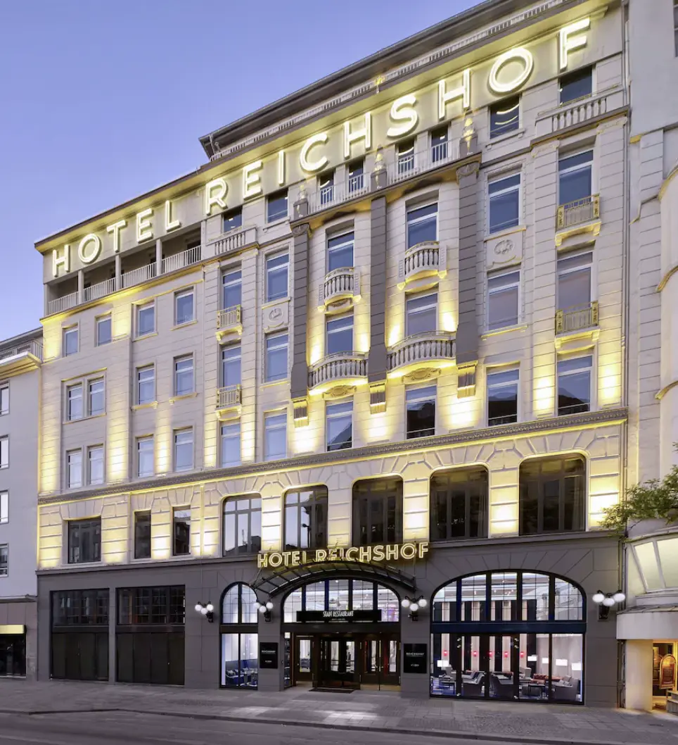 Reichshof Hotel Hamburg | Stedentrip Hamburg - Trein en Hotel Duitsland 
