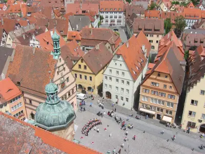 Stedentrips Rothenburg ob der Tauber - Trein en Hotel