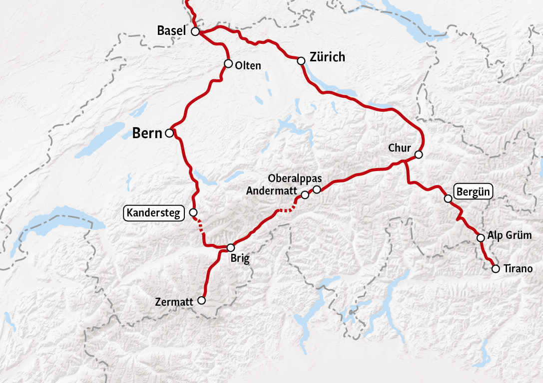 Denkend aan Zwitserse Zomers