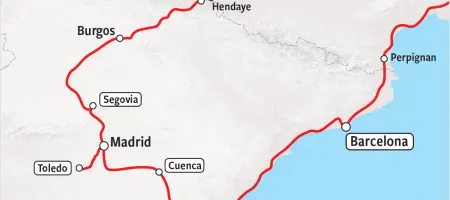 Map Groepsreis Spanje nieuw