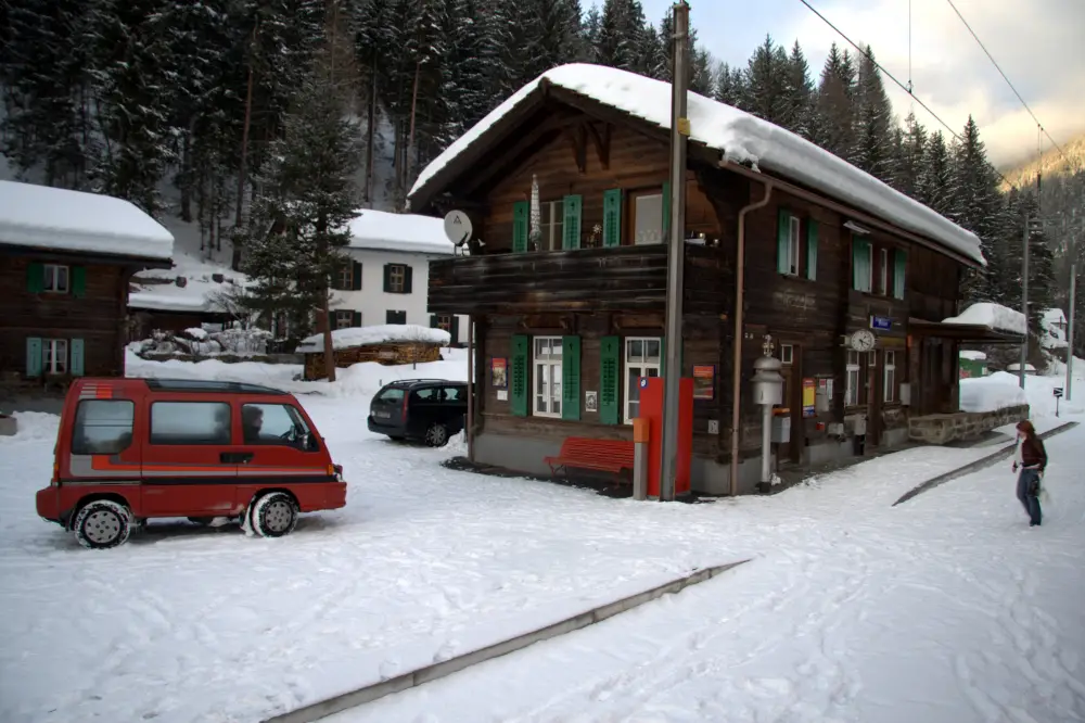 Zwitserse Winter Panorama's 16