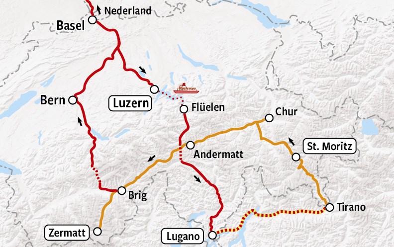 Rail Adventure | Map