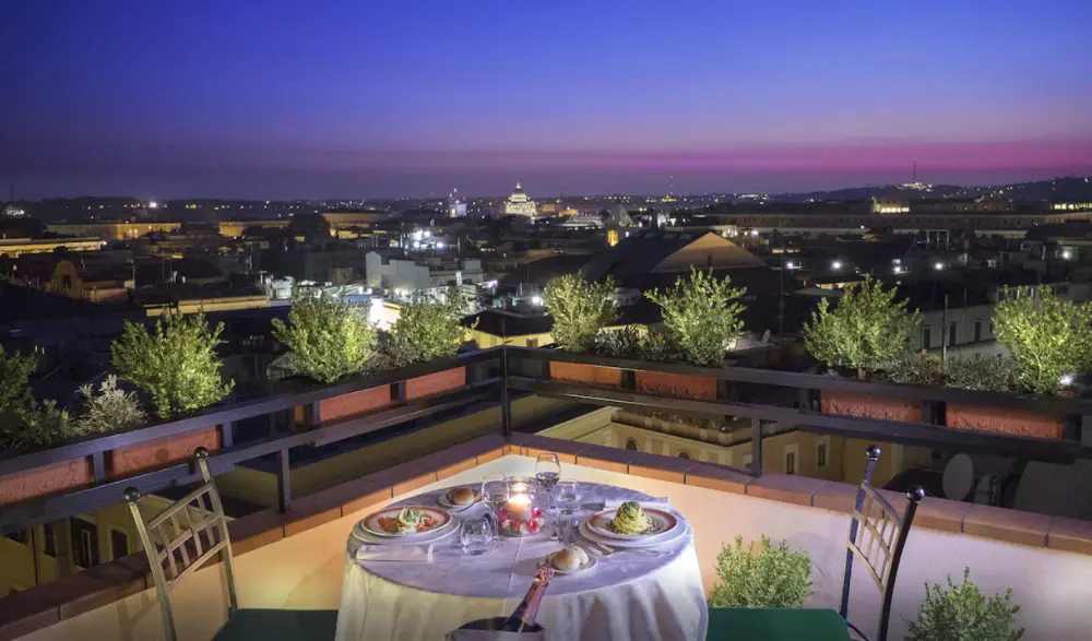 Hotel Diana Roof Garden | Stedentrip Rome - Trein en Hotel Italie