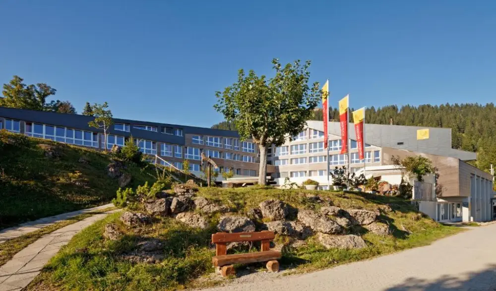 Hotel Rigi Kaltbad voorkant