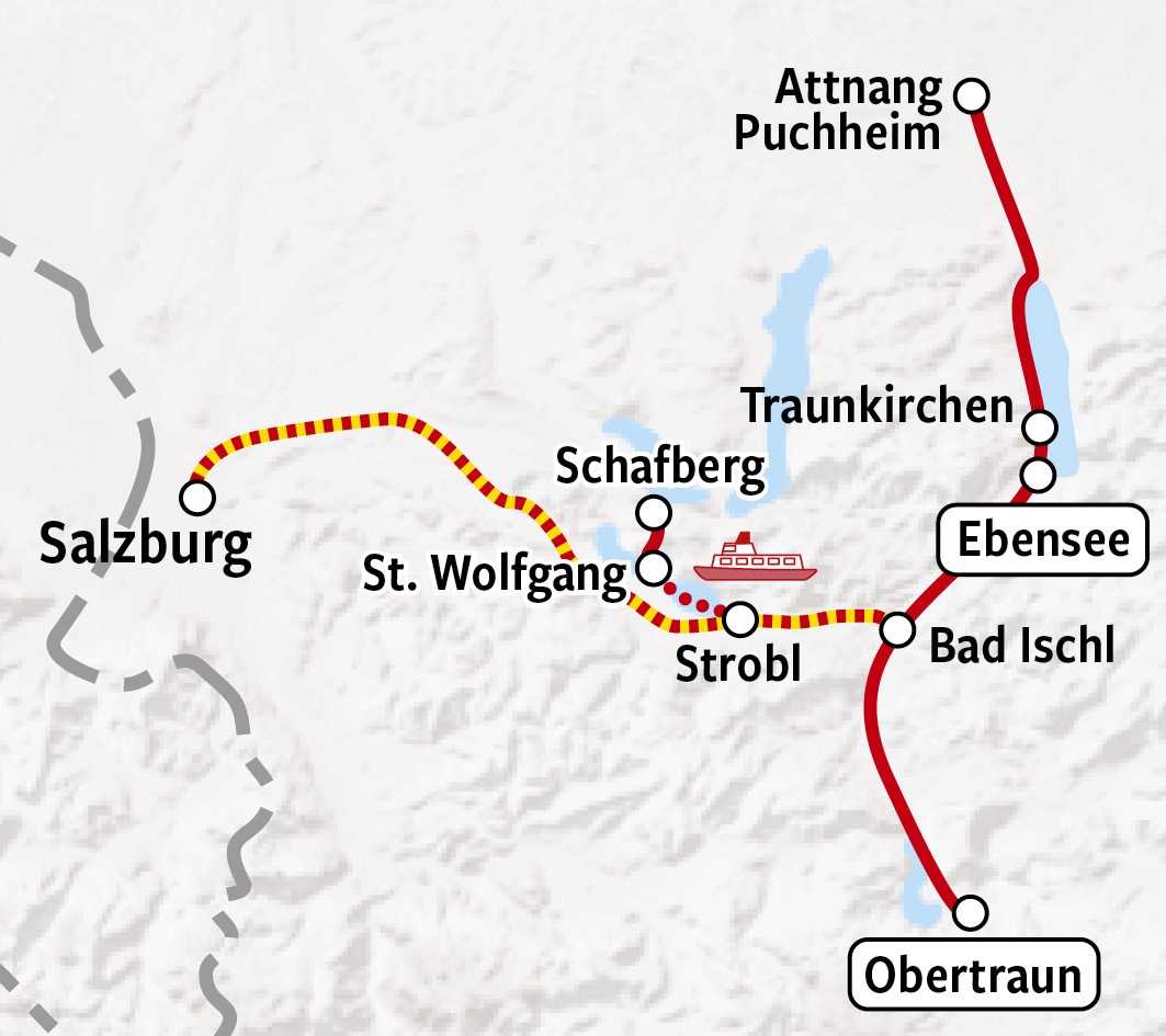 Salzkammergut kaartje dec 24