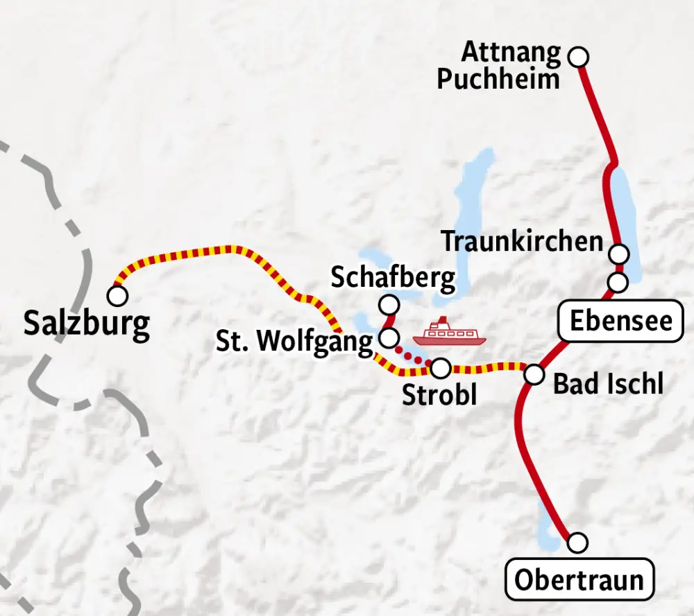 Salzkammergut kaartje dec 24