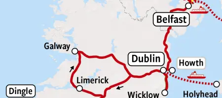 Ierland kaartje dec 24