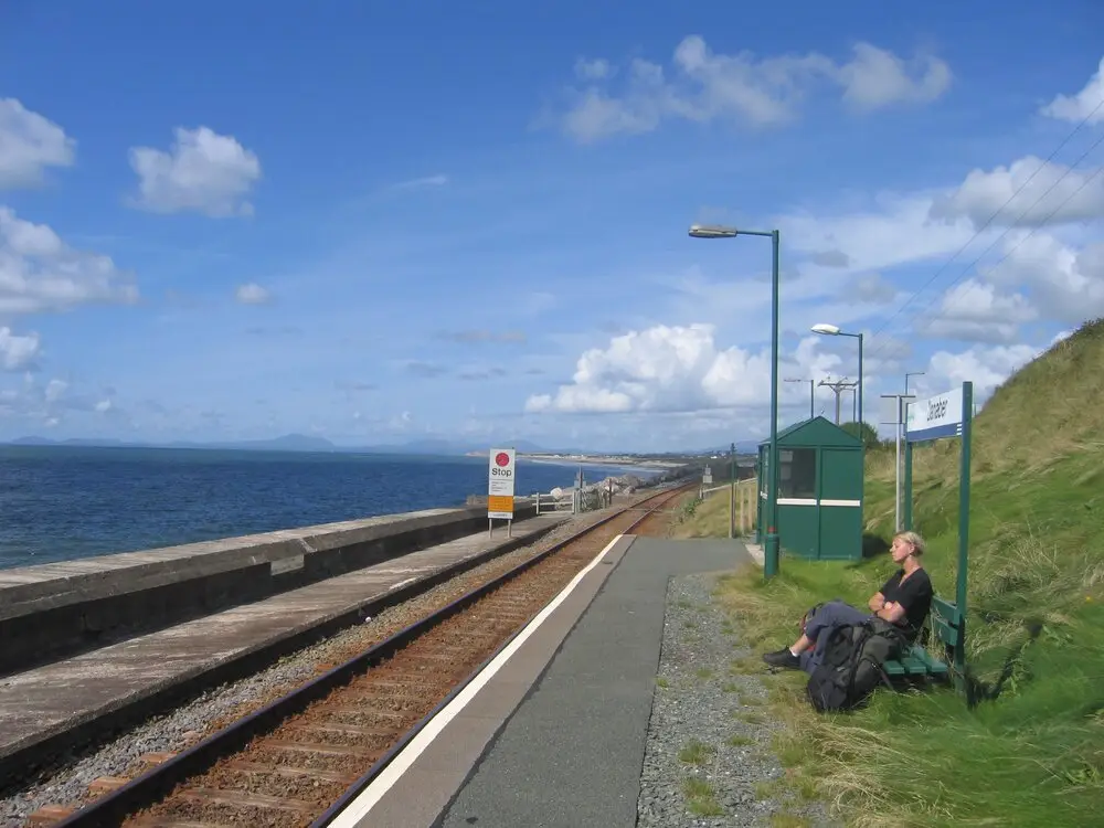 wales spoorlijn kust