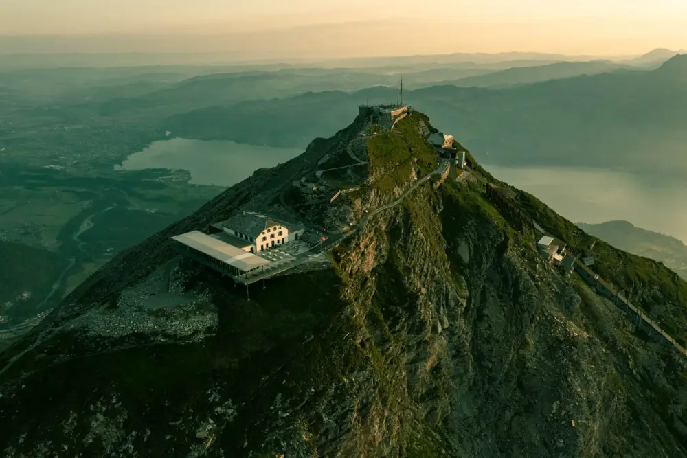 Niesen Kulm van boven