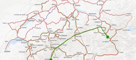 Bouwsteen Glacier Map