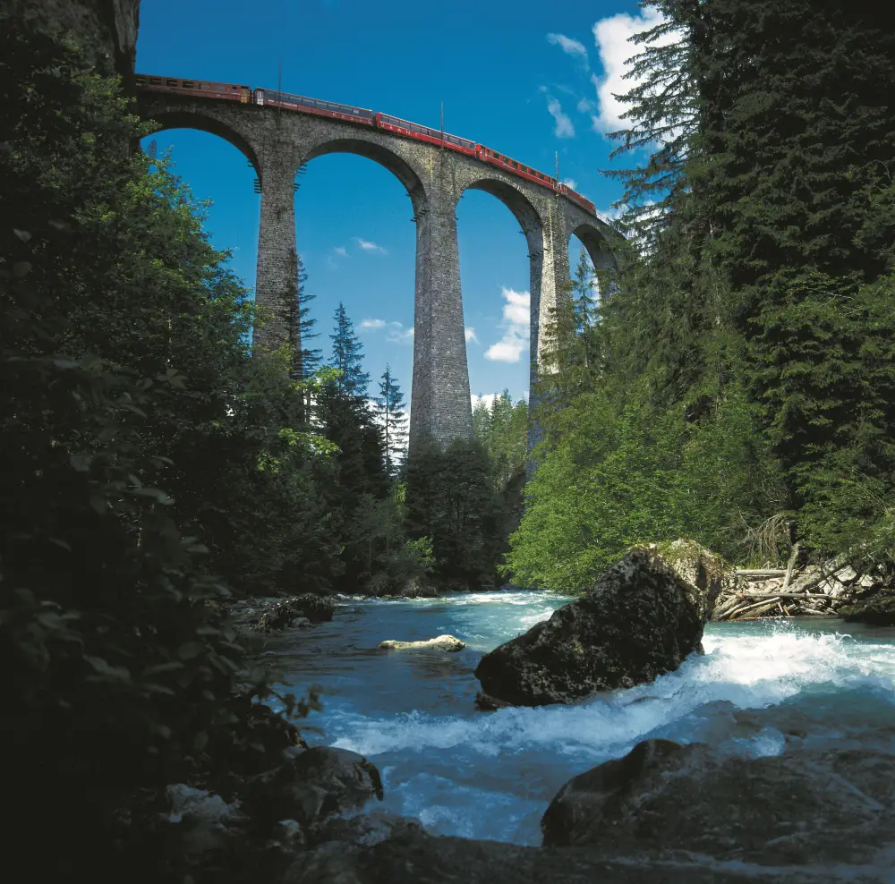 groepsreis Zwitserland 1e klas met bagagevervoer