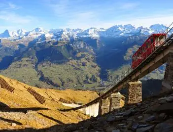 Niesen Kulm treintje