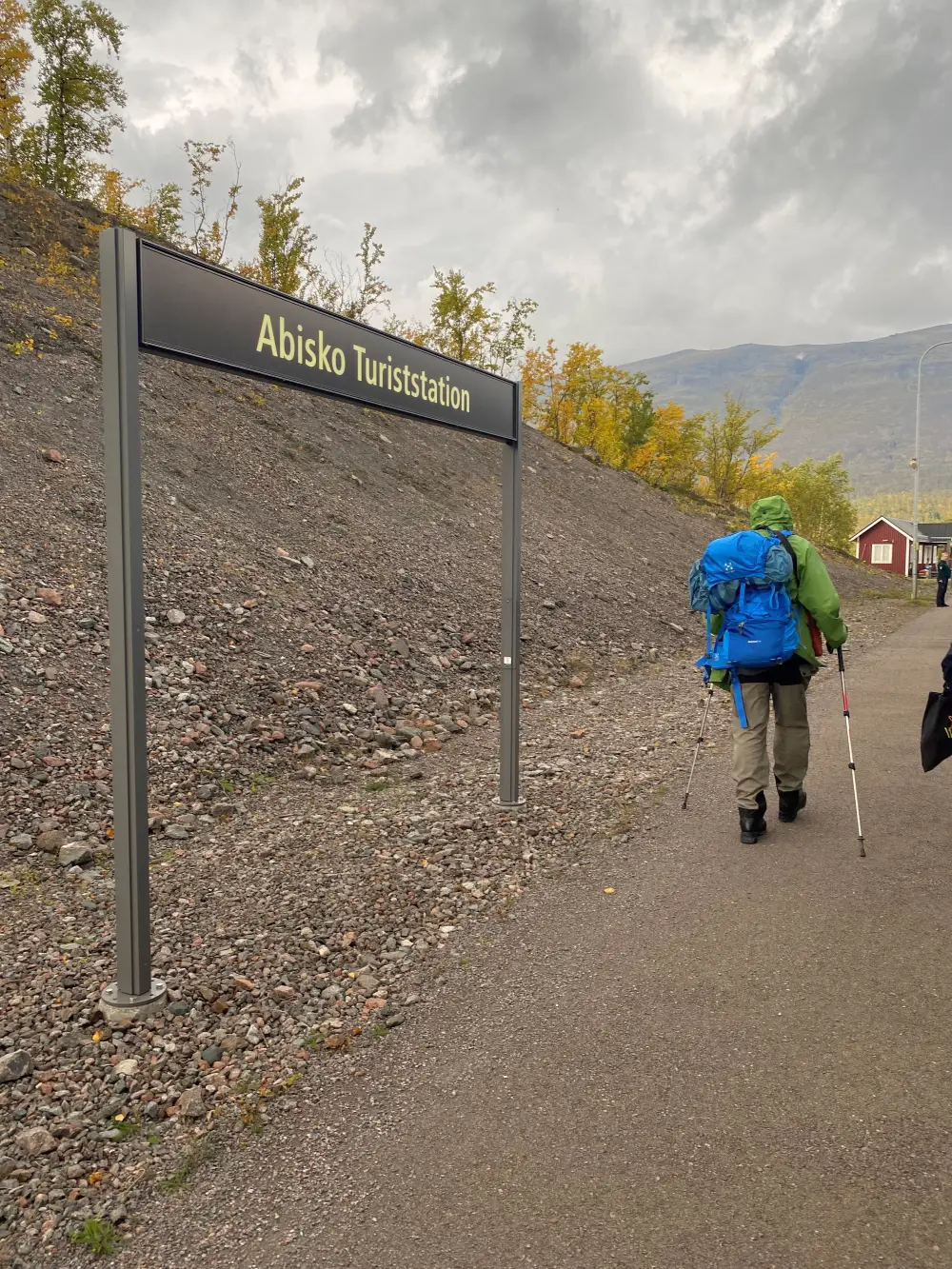 Abisko Turiststation bord