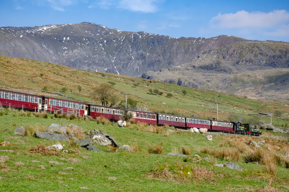 ffestiniog railway berglandschap