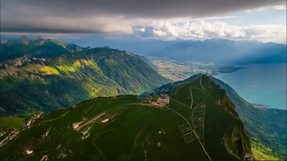 Rochers-de-naye foto berg 2