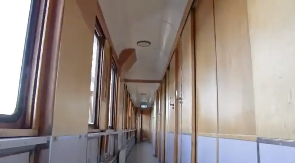 Namsen Train Experience van binnen