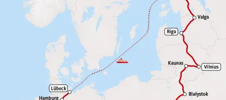 Rail Baltica map v2026