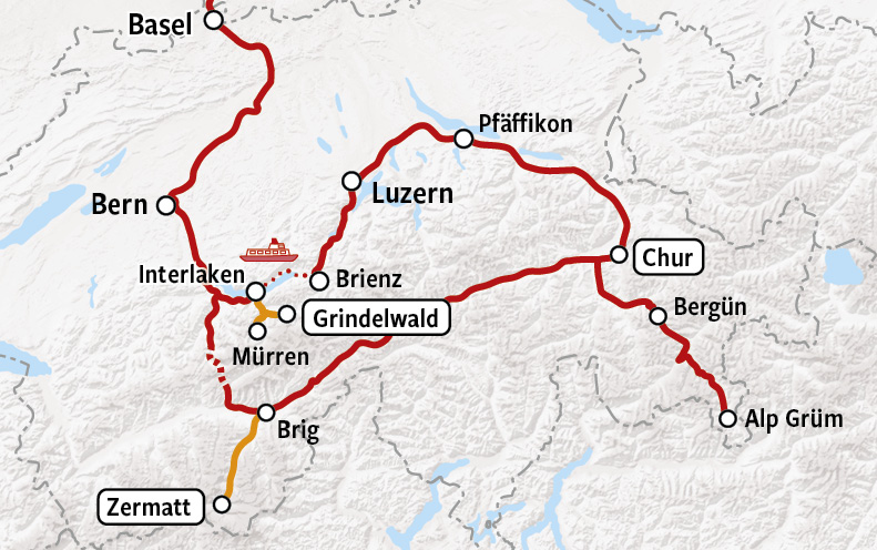 Groepsreis Zwitserland Jubileumreis