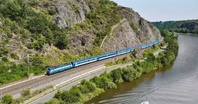 Trein langs de Elbe - treinreis Saksen langs de Elbe