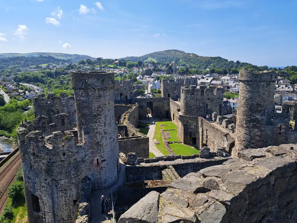 Wales Conwy Castle